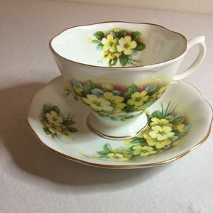 Bone China by Royal Albert of England Cup and Saucer